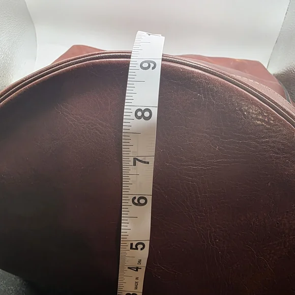 VTG Tedeschi Paris Leather Bucket Bag • Cognac French Equestrian - Picture 15 of 15